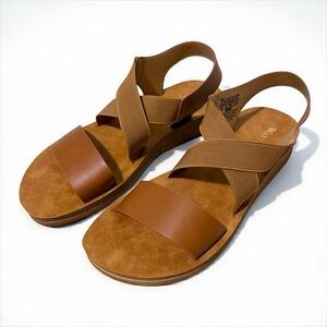 Wanted Amara Platform Sandals in Camel Tan | Women’s Size 8